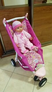 Коляска Baby born +пупс