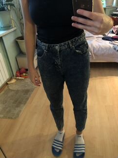 Джинсы с высокой талией