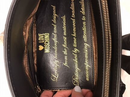 Сумка love moschino
