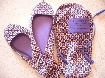 Балетки Banana Republic, новые, шелк100