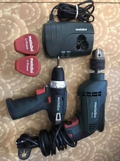 Дрель шуруповерт metabo