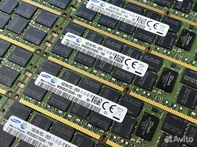 Оперативная память samsung DDR3 16GB 12800R