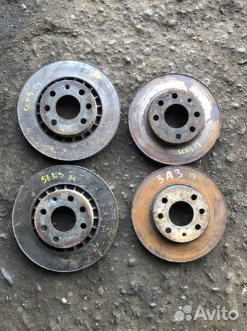 Тормозной диск заз сенс шанс ланос