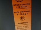 Britax Romer safefix 9-18 кг объявление продам