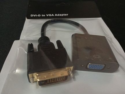 Переходник конвертер адаптер DVI (D/I) hdmi VGA DP