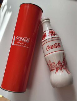 Коллекционная бутылка Coca-Cola