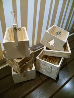 Ящики из дерева