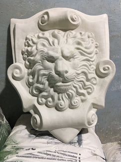 Барельеф Лев фасад