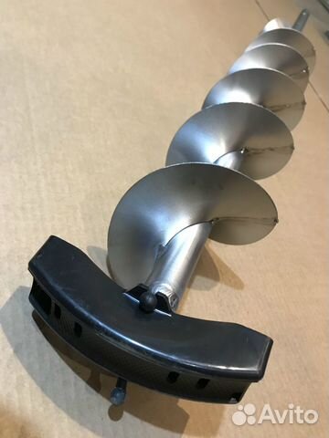 Титановый шнек под шуруповёрт 100 130 150 180мм