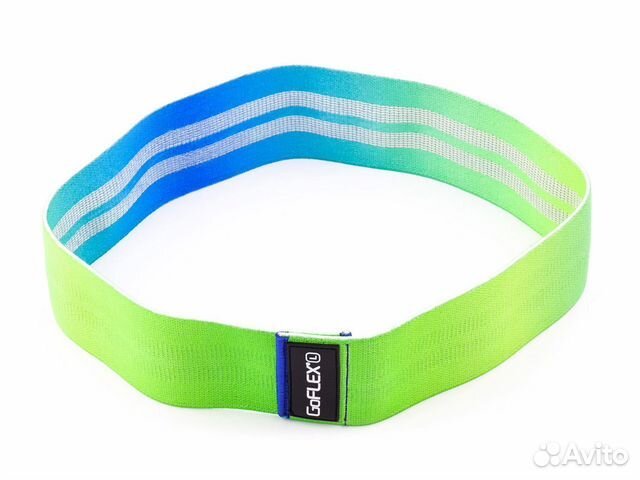 Резинка для фитнеса Hip Bands Rainbow S/M/L (1 шт)