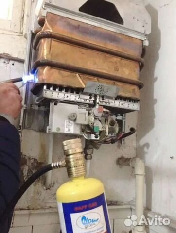 Пайка радиатора газовой колонки