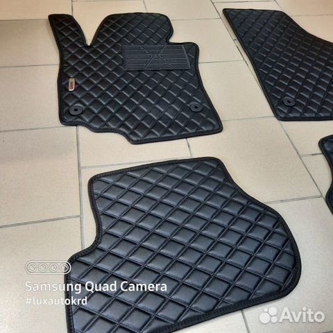 Коврики из экокожи для ssangyong