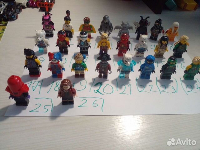 Lego минифигурки