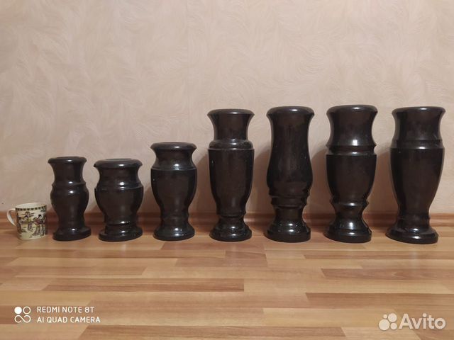 Памятники и вазы из гранита. Благоустройство могил