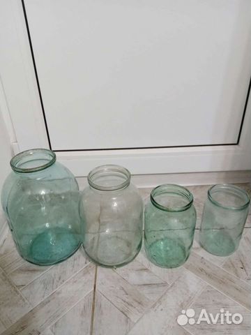 Банка стеклянная 0.5Л,0.7л,1л,3.0 л