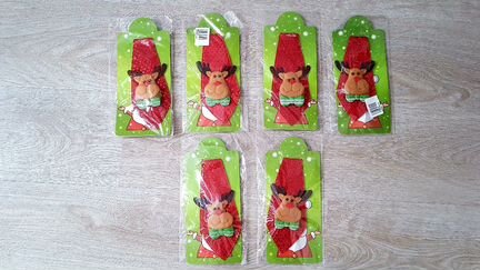 Детский новогодний галстук