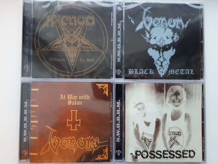 CD диски Venom, Bathory, Ancient Rites