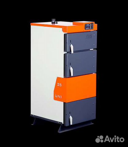 Котел твердотопливный полуавтоматический Uni TiS
