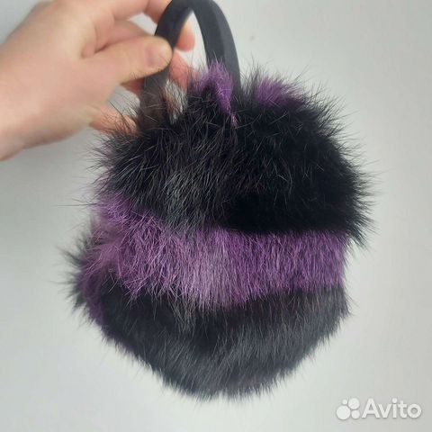 Наушники натуральный мех