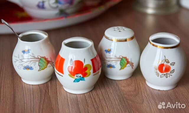 Наборы для специй. Фарфор СССР