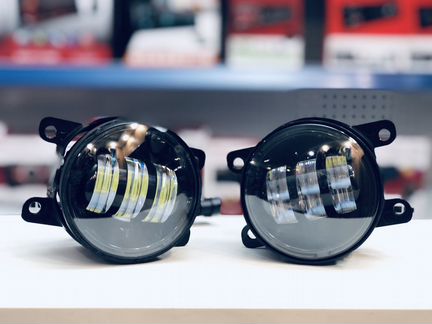 Противотуманные фары на citroen c4 ситроен с4