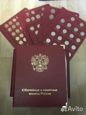 Листы для юбилейных монет России