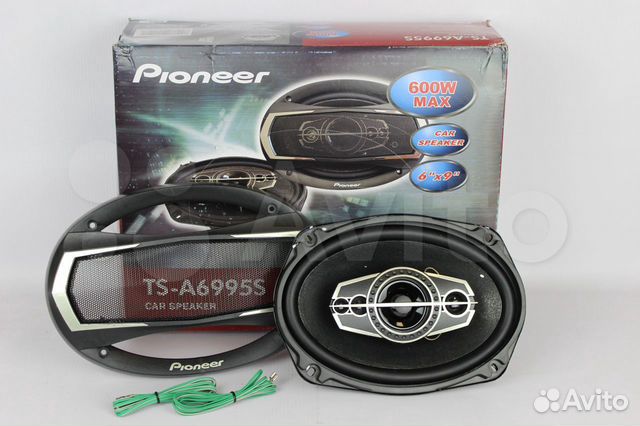 Динамики Pioneer TS-A 6995S (6*9) Овалы Новые