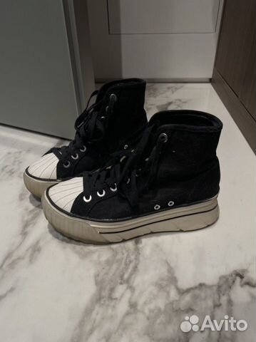 Bershka кеды на платформе 37 р