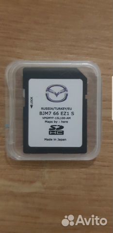 Карта навигации Mazda connect SD 2021