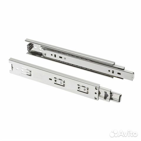 Направляющие шариковые полновыкатные с доводчиком