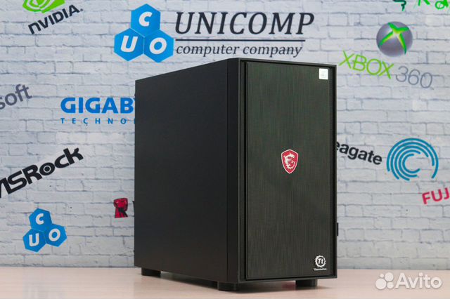 Игровой пк Core i3-10100F/ 16Gb/ SSD+HDD/ GTX 1650
