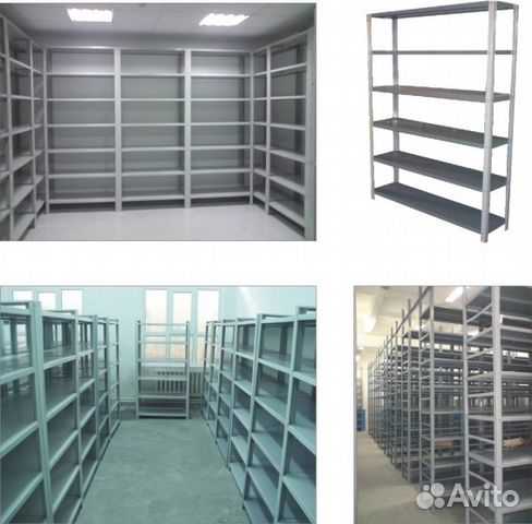 Стеллаж архивный облегченный тск2.0х1.2х40-4