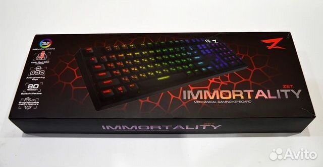 Механическая клавиатура ZET gaming Immortality купить в Краснодаре ...