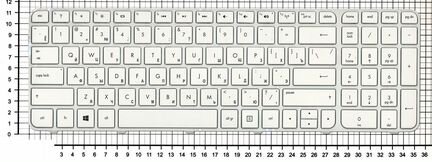 Клавиатура для ноутбука HP Pavilion G6-2000 белая