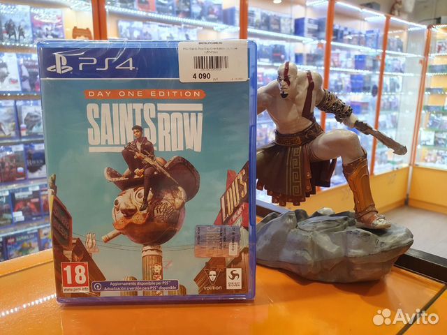 PS4 Saints Row Day One Edition (русские субтитры)
