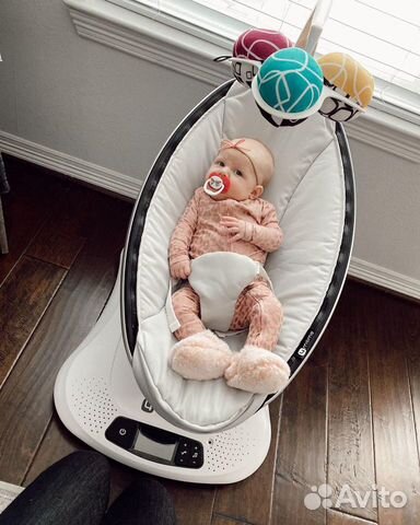 Напрокат Детские качели 4moms MamaRoo 4.0 серый цв