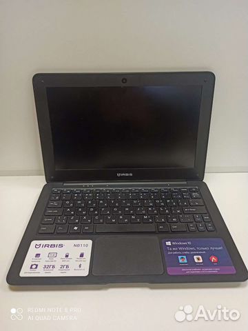 Ноутбук Irbis NB110 Black