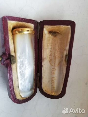 Антикварный дамский мунштук. Франция