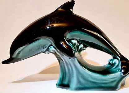 Дельфин статуэтка Poole Англия винтаж
