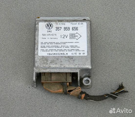 Блок airbag VW 357959656