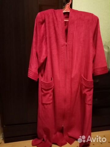 Халат женский махровый