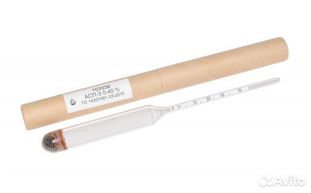 Ареометр асп-3, 0–40