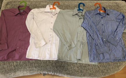 Рубашка школьная (разные размеры) для мальчика