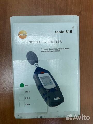 Шумомер testo 816-1