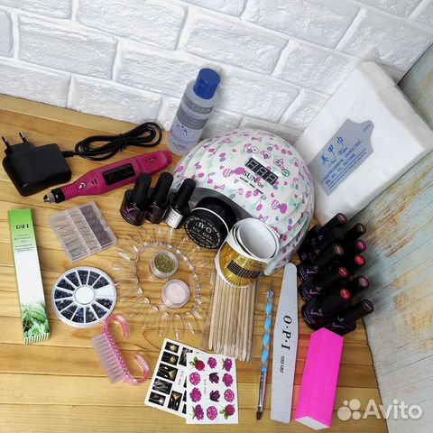 Новый набор для наращивания с гель-лаком liker