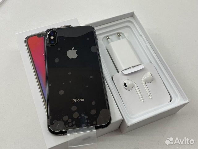 Apple iPhone X 256Gb Black Без FaceID Ref Комплект