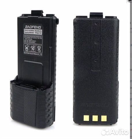 Аккумулятор усиленный BL-5 для рации Baofeng UV-5R