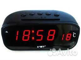 Часы автомобильные VST 803C, 32724