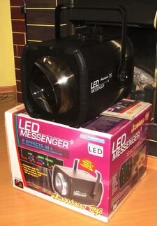 Светомузыка ADj LED Messenger RGB Mic DMX PC New