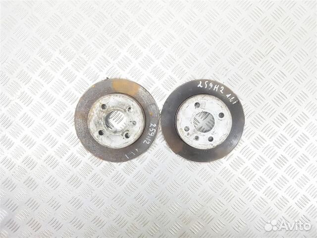 Диск тормозной задний Opel Astra G